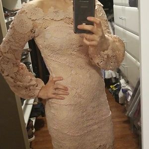 Blush Lace Dress!